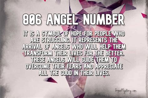 806 angel number